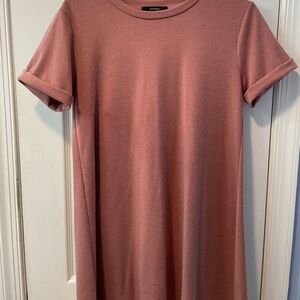 Mauve T-Shirt Dress